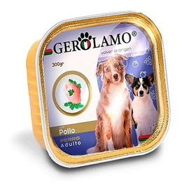 GEROLAMO PATE DE POLLO PARA PERRO ADULTO 300gr