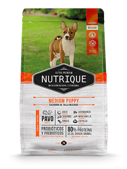 NUTRIQUE CACHORRO RAZAS MEDIANAS 12 KG