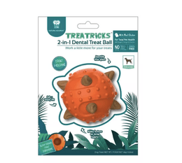 NATURA NOURISH PELOTA TREATRICKS 2 EN 1 JUGUETE Y SNACK