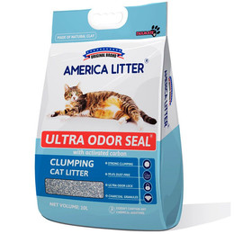 ARENA AMERICAL LITTER ULTRA ODOR SEAL CARBÓN 7 KG