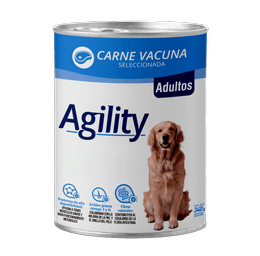 AGILITY LATA PERRO ADULTO CARNE 340gr