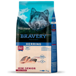 BRAVERY HERRING SENIOR RAZA PEQUEÑA 7 KG