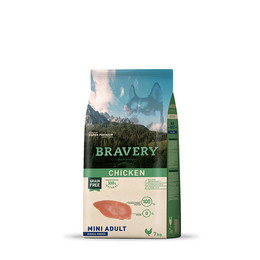 BRAVERY ADULTO MINI POLLO 7 KG