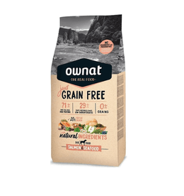 OWNAT GRAIN FREE SALMON PERRO ADULTO 3 KG