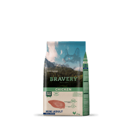 BRAVERY ADULTO MINI POLLO 2 KG