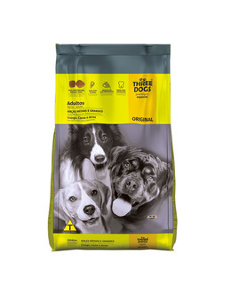 THREE DOGS ORIGINAL ADULTOS RAZAS MEDIANAS Y GRANDES 20 KG