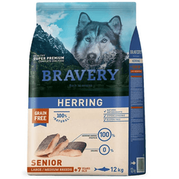 BRAVERY HERRING SENIOR RAZA MEDIANA GRANDE 12 KG