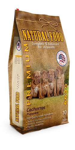 NATURAL FOOD CACHORROS TODAS LAS RAZAS 10 KG