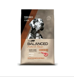 BALANCED PERRO ADULTO NATURAL RECIPE CORDERO 15 KG