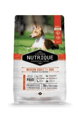  NUTRIQUE SENIOR +7 RAZAS MEDIANAS 12 KG 