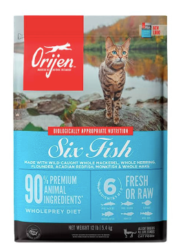 ORIJEN GATO SIX FISH 5,4KG