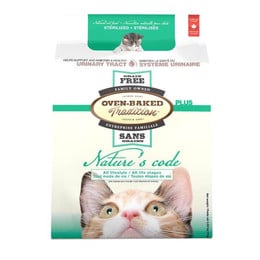 OVEN BAKED URINARY GATOS ESTERILIZADOS SABOR A POLLO 2,27 KG