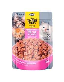 THREE CATS SACHET GATITOS 85gr