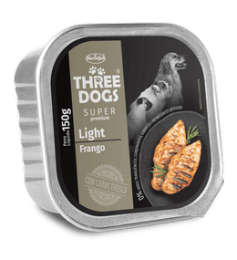 THREE DOGS PATE SUPER PREMIUM ADULTO LIGHT SABOR POLLO 150gr