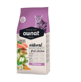 OWNAT CLASSIC GATO ESTERILIZADO 4  KG