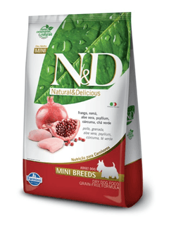 N&D PRIME ADULTO MINI POLLO Y GRANADA 10,1 KG