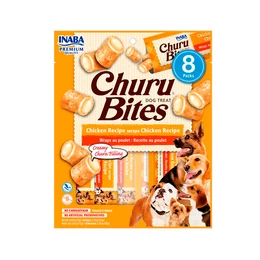 CHURU BITES PARA PERROS POLLO  8 UNIDADES