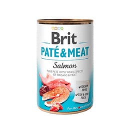 BRIT CARE PATÉ & MEAT SALMÓN 400 GR