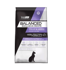 BALANCED GATO EXCLUSIVE RECIPE POLLO Y ARROZ 3 KG