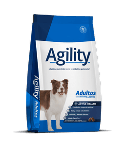 AGILITY ADULTO RAZAS MEDIANAS Y GRANDES 20KG