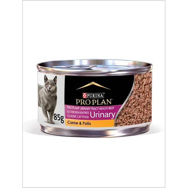 PRO PLAN LATA PARA GATO URINARY POLLO Y CARNE 85 GR - pro plan_lata_urinary.webp