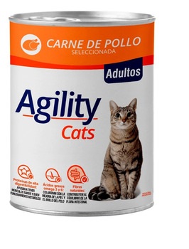 AGILITY LATA GATO ADULTO SABOR POLLO 340gr - maskoticas.cl 346.jpg