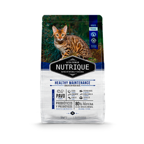 NUTRIQUE GATO ADULTO 7,5  KG - Nutrique-Gato-Adulto-Healthy-Maintenance-7.5-Kg.png