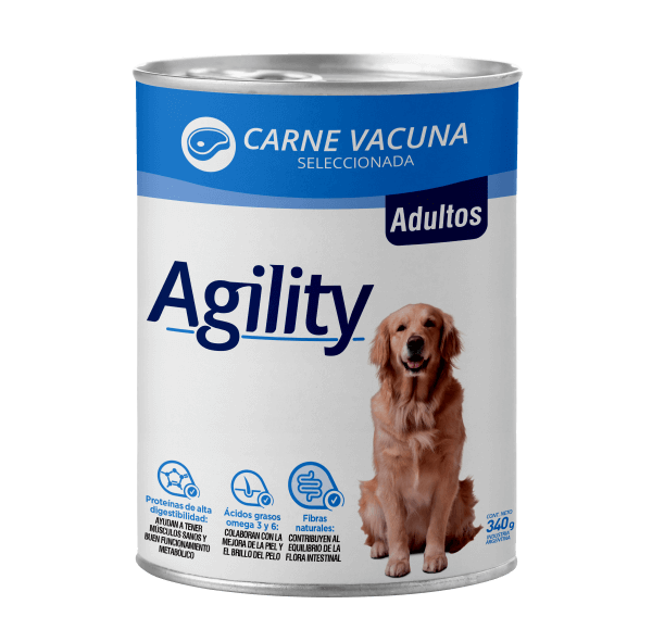 AGILITY LATA PERRO ADULTO CARNE 340gr - MASKOTICAS.CL 200.png