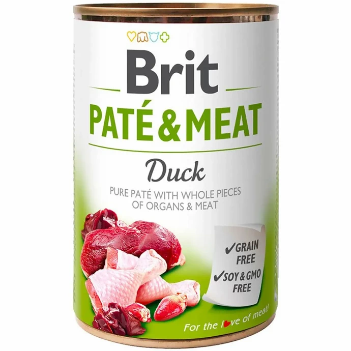 BRIT CARE PATÉ & MEAT PATO 400 GR - brit_care_lata_pato.webp