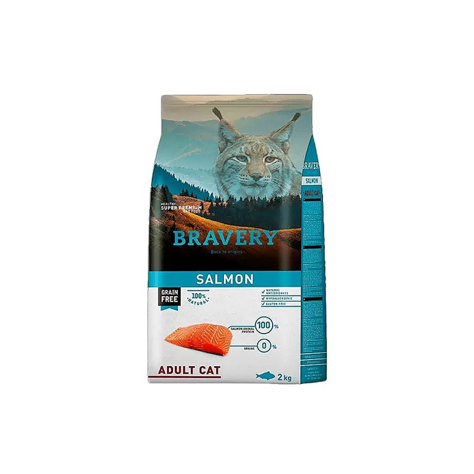 BRAVERY GATO ADULTO ESTERILIZADO SALMÓN 2KG - Bravery-Salmon-Gato-Adulto-2kg.png.jpg