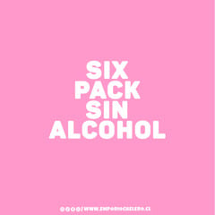 SIX PACK SIN ALCOHOL