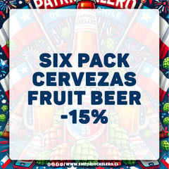 SIX PACK FRUIT BEER -15% 