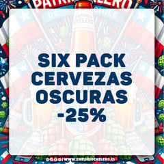 SIX PACK OSCURAS -25% 