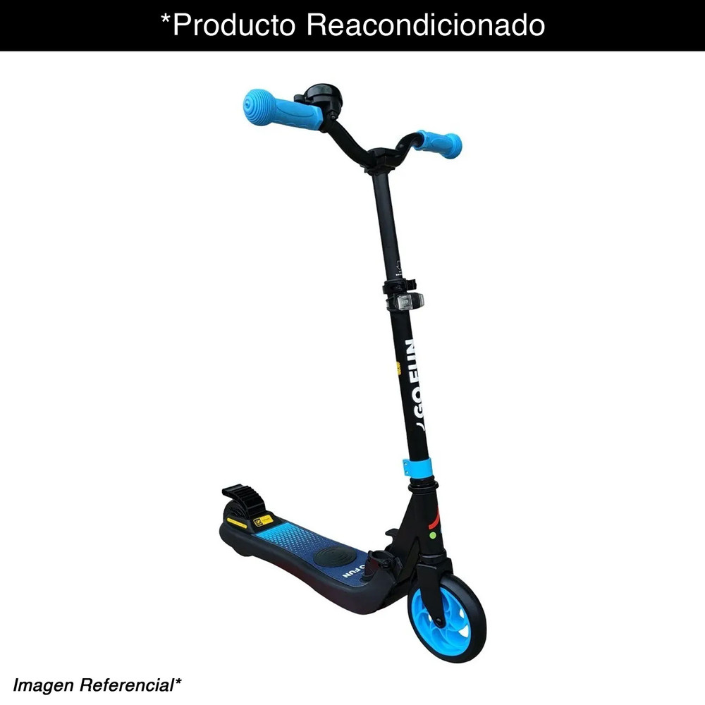 Scooter Eléctrico con Bocina y Luz Azul - ClubOferta