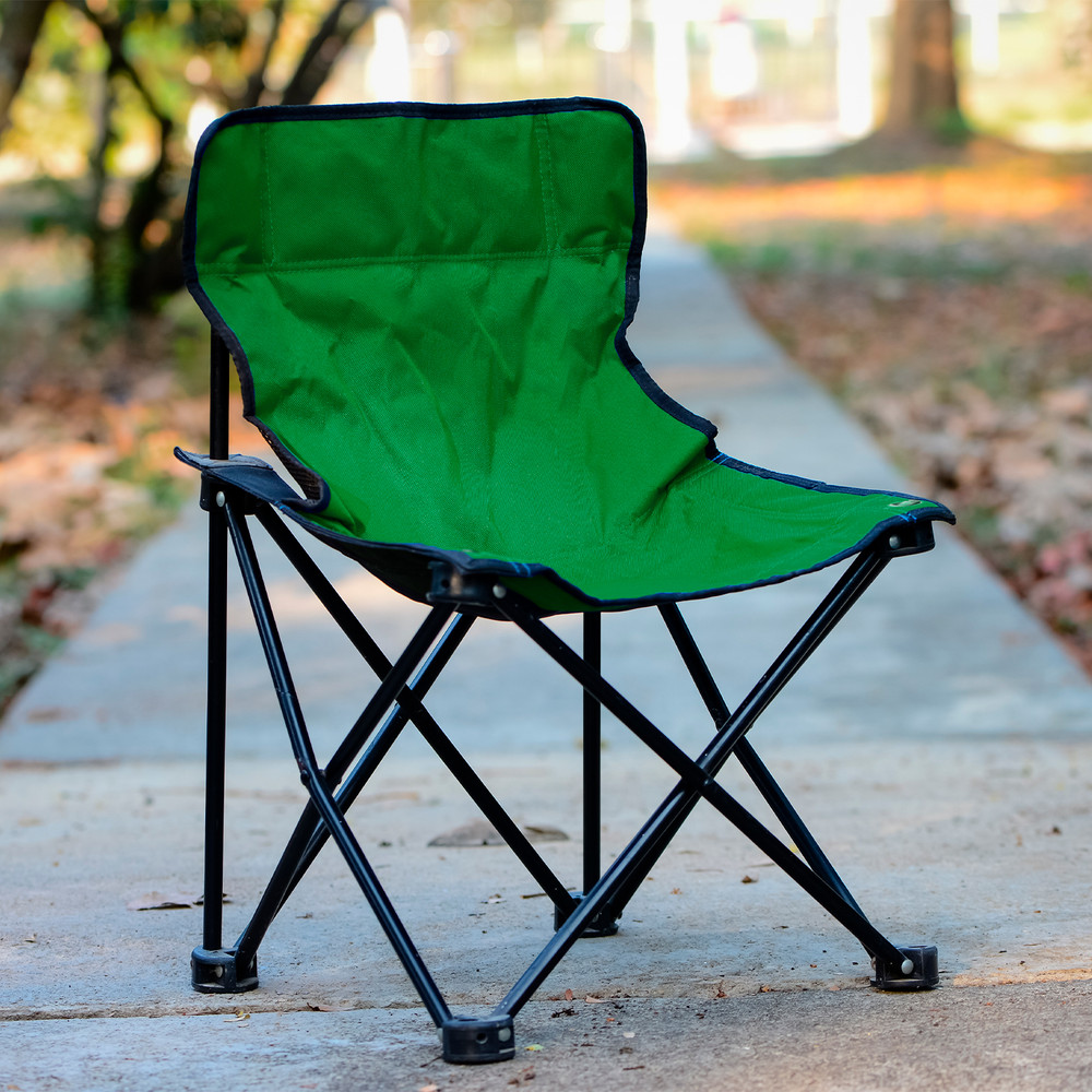 Silla Plegable para Camping con Mesa Resiste 150 kg - Camping Shop