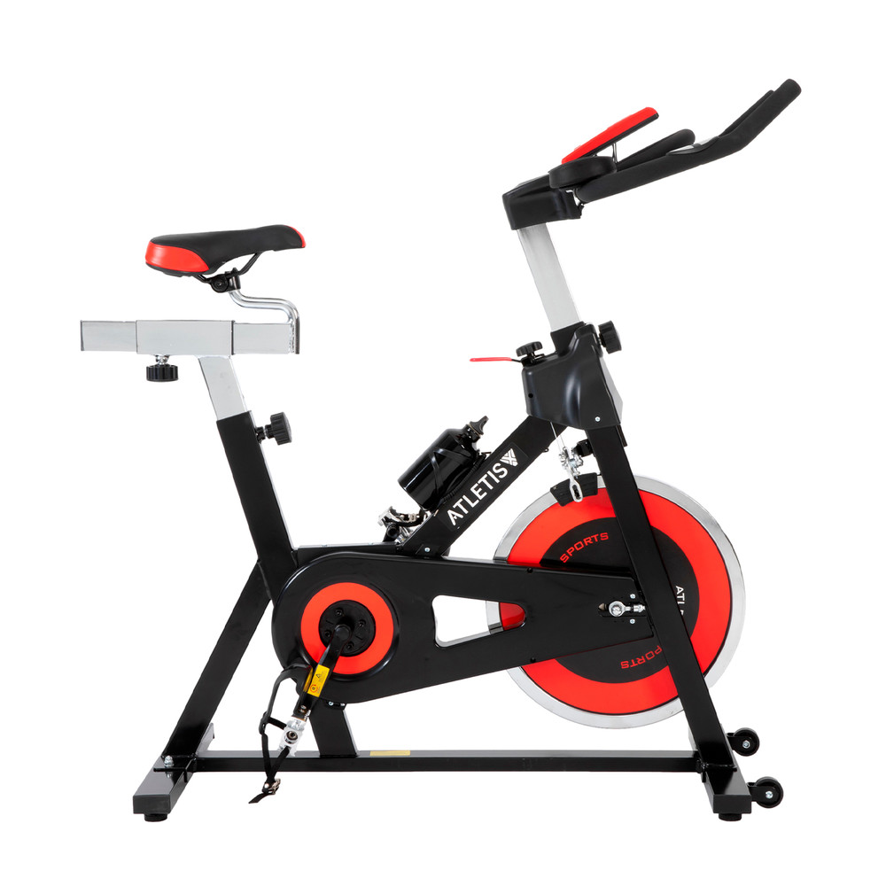 KM-Fit bicicleta estática, bicicleta fitness plegable con aplicación hasta  150Kg